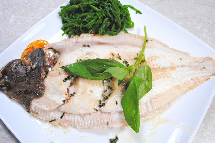 Roasted Lemon Sole Recipe Cuisine Fiend